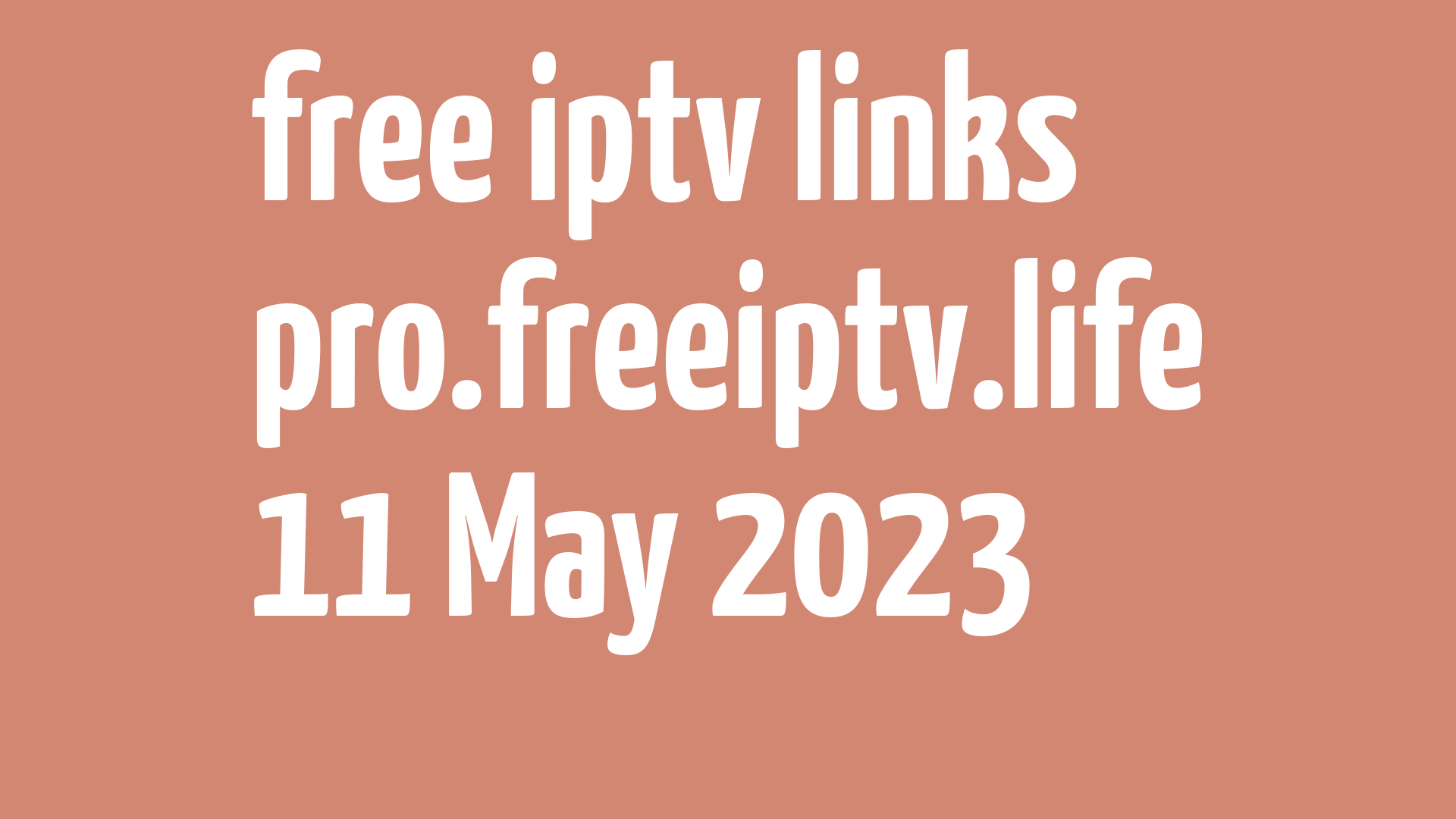 free iptv links 100523